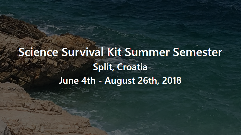 Ljetna škola Science Survival Kit Summer Semester 2018